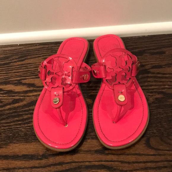 Tory Burch Shoes - Tory Burch Pink Miller Sandals